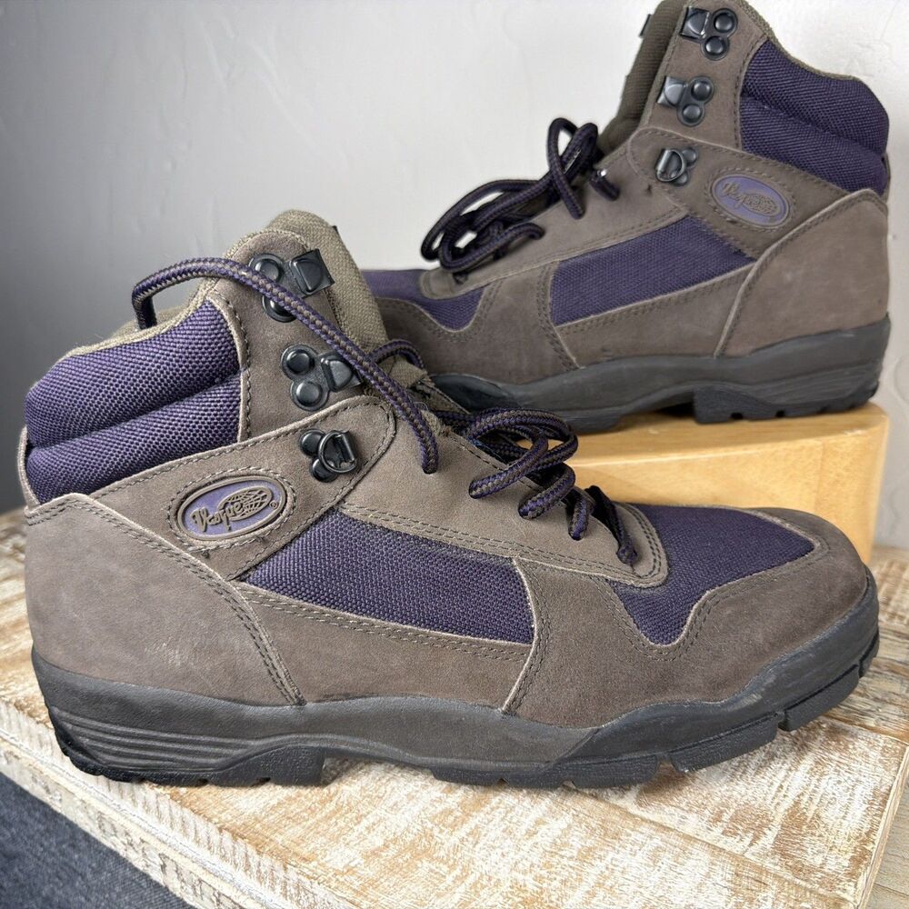 Vintage Vasque Hiking Boots Women’s 9.5 Brown/Purple EUC